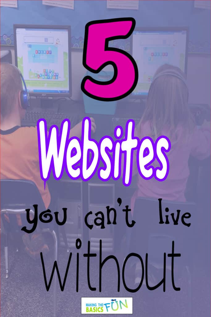 5 Websites You Can't Live Without