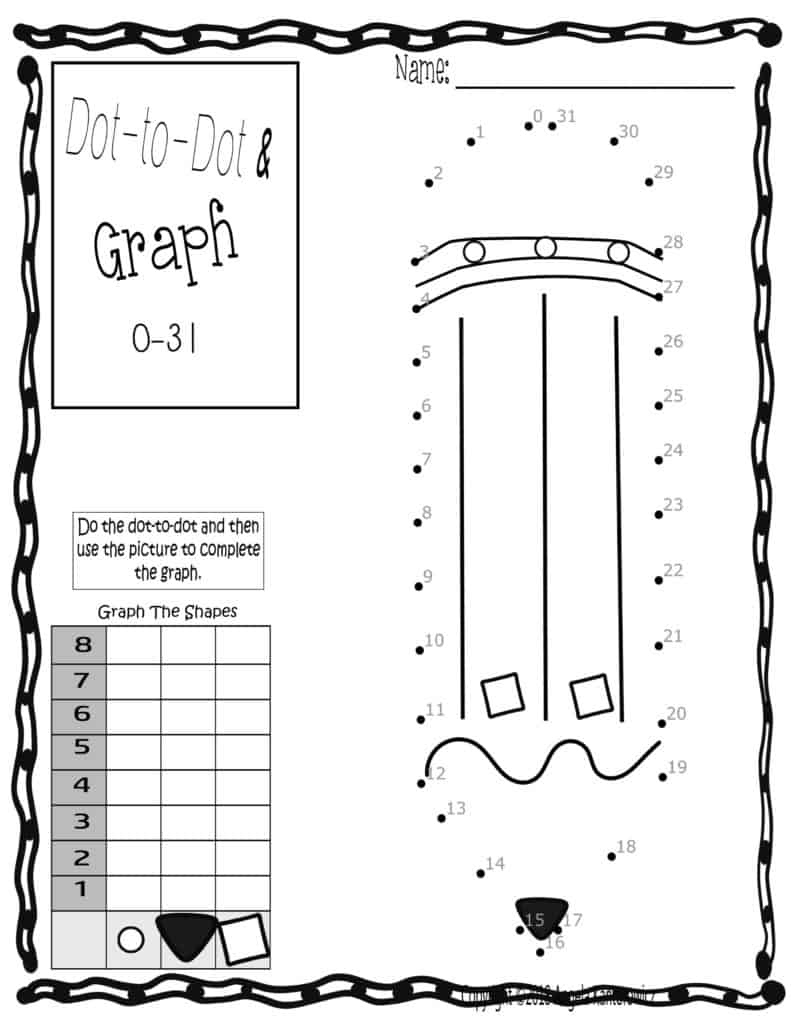 Pencil Dot-to-Dot and Graph