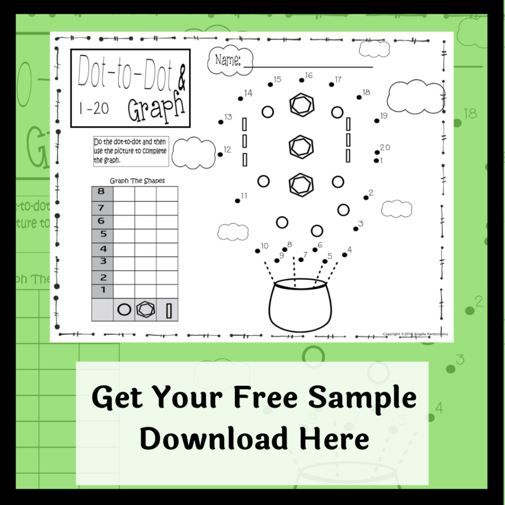 Spring Dot-To-Dot And Graph Free Sample