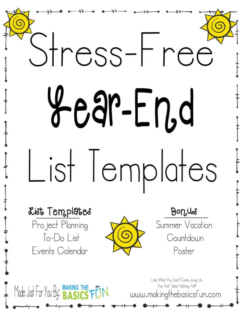 End Of Year Lists