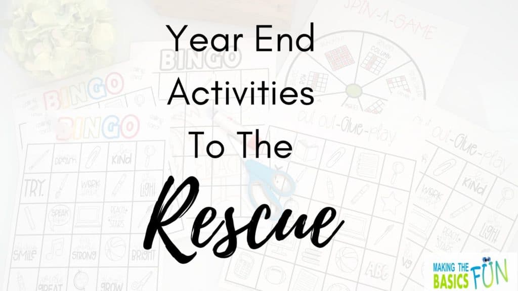 Year End Activities To The Rescue