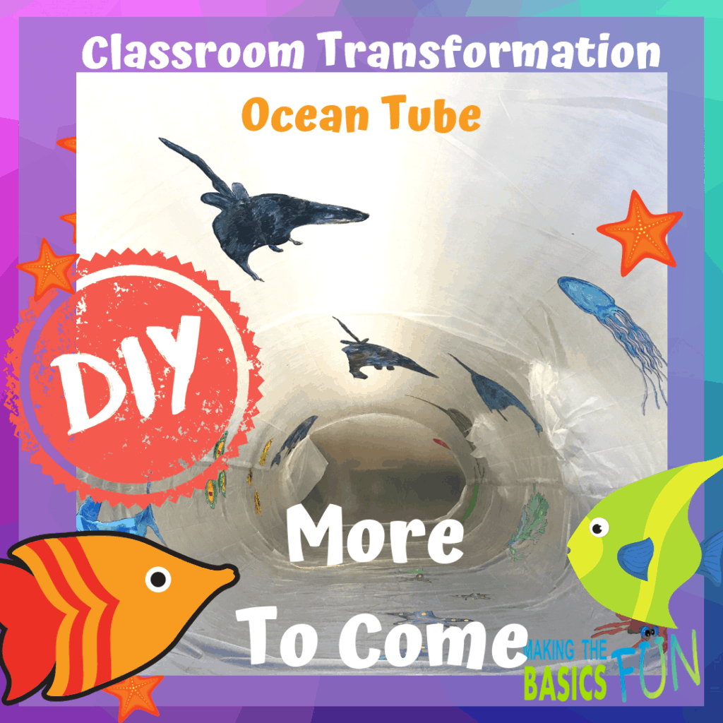 Classroom Transformation Inflatable Ocean Tube