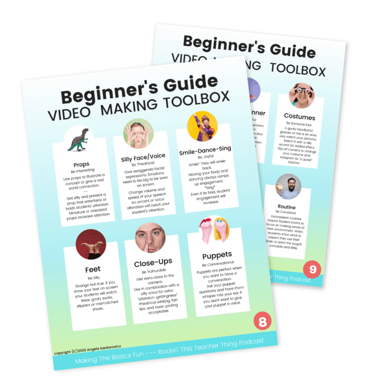 Beginner's Guide to Video Making- Toolbox