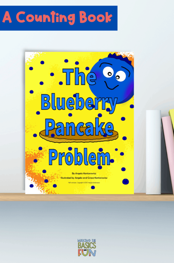 The Blueberry Pancake book on a shelf