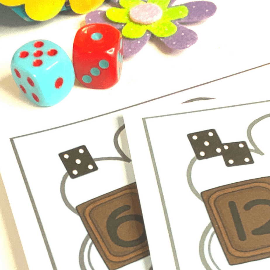 Froggy dice game for spring 1