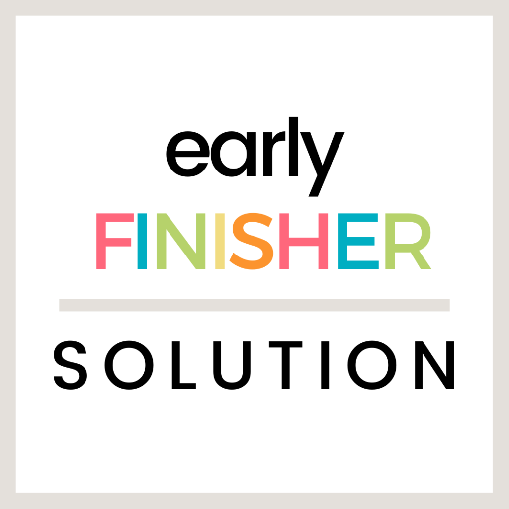 early finisher solution logo