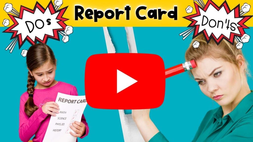 Report Card Dos Donts for YouTube